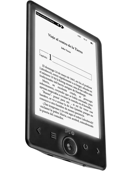 SPC Dickens Light 2 Libro Electrónico 6" 8GB Negro