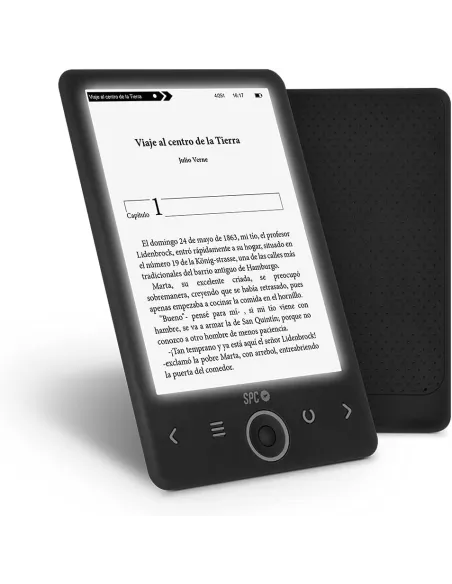 SPC Dickens Light 2 Libro Electrónico 6" 8GB Negro