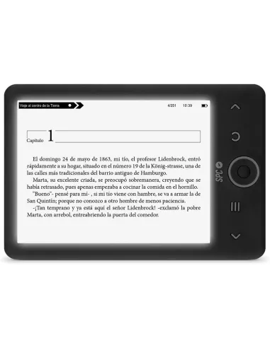 SPC Dickens Light 2 Libro Electrónico 6" 8GB Negro