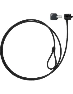 TooQ TQCLKC0025-G Cable de Seguridad con Llave para Portátiles 1.5m Negro-AAOAAC0155