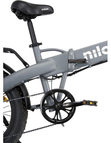 Nilox E-Bike J4 Plus Bicicleta Eléctrica Gris