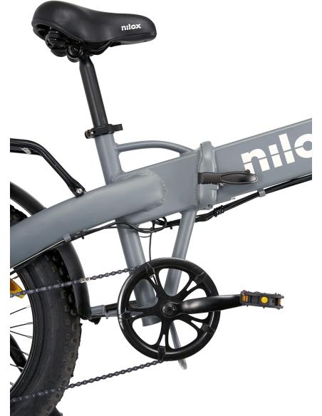 Nilox E-Bike J4 Plus Bicicleta Eléctrica Gris