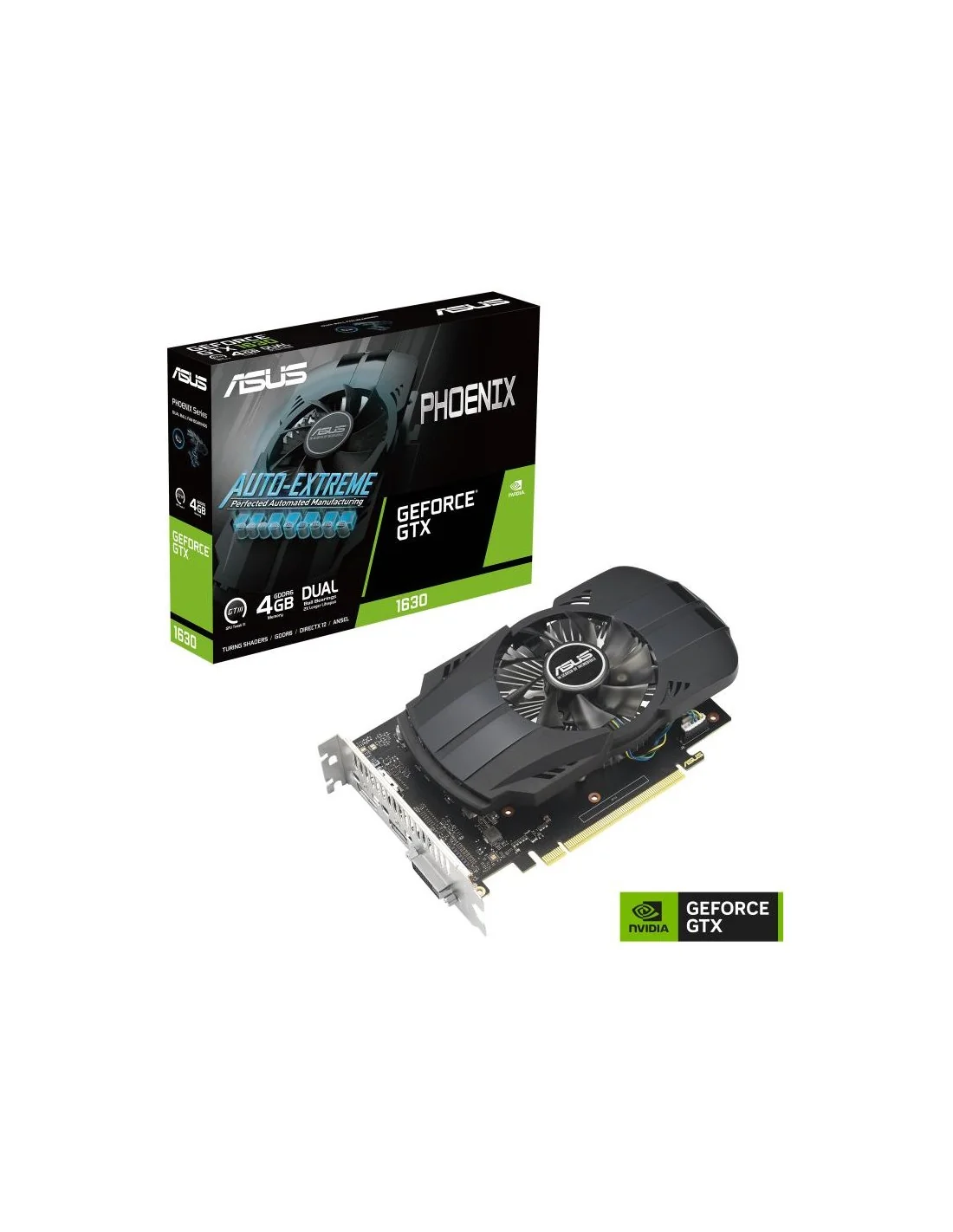 Asus GeForce GTX 1630 Phoenix Dual 4GB GDDR6