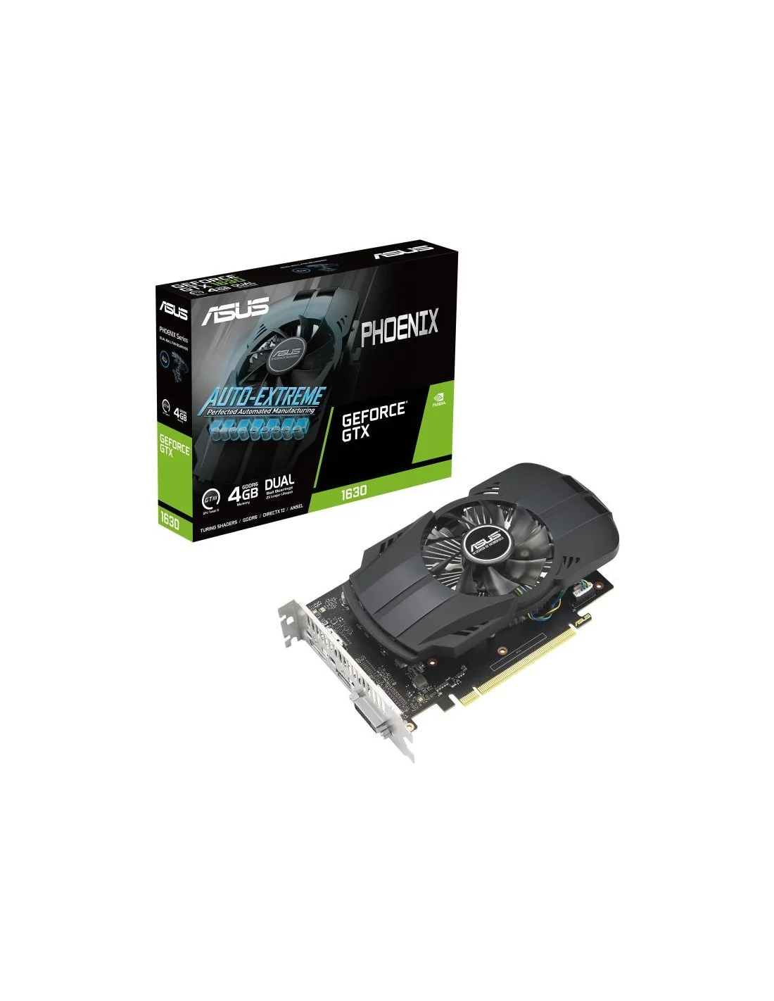 Asus GeForce GTX 1630 Phoenix Dual 4GB GDDR6