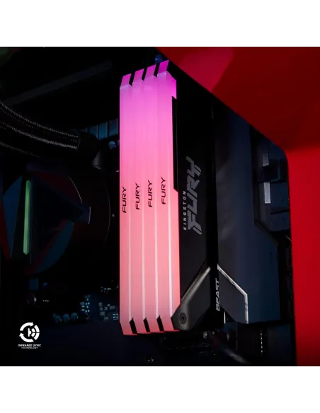 Kingston FURY Beast KF432C16BB2AK2/32 RGB DDR4 3200 MHz 32GB (2x16GB) CL16