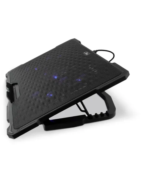 CoolBox COO-NCP17-V5 Base Refrigeradora para Portátil hasta 17.3" Negro