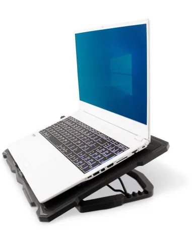 CoolBox COO-NCP17-V5 Base Refrigeradora para Portátil hasta 17.3" Negro