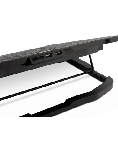 CoolBox COO-NCP17-V5 Base Refrigeradora para Portátil hasta 17.3" Negro