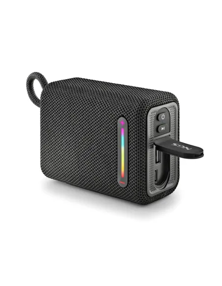 NGS Roller Furia 1 Altavoz Inalámbrico RGB Negro