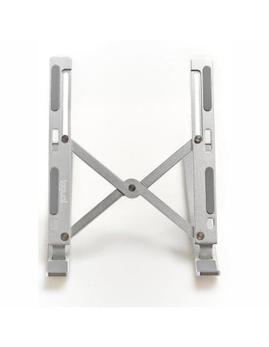 iggual IGG318195 Soporte para Portátil hasta 17" Plata