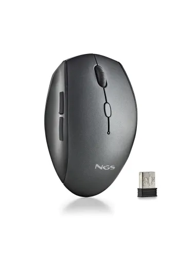 NGS BEEBLACK Ratón Inalámbrico 1600DPI Negro