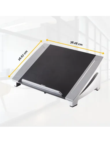 Fellowes 8032001 Soporte para Portátil hasta 17" Negro/Gris