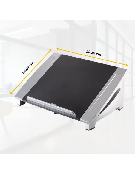 Fellowes 8032001 Soporte para Portátil hasta 17" Negro/Gris