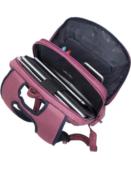 Rivacase Suzuka 7760 Mochila para Portátil hasta 15,6" Rojo