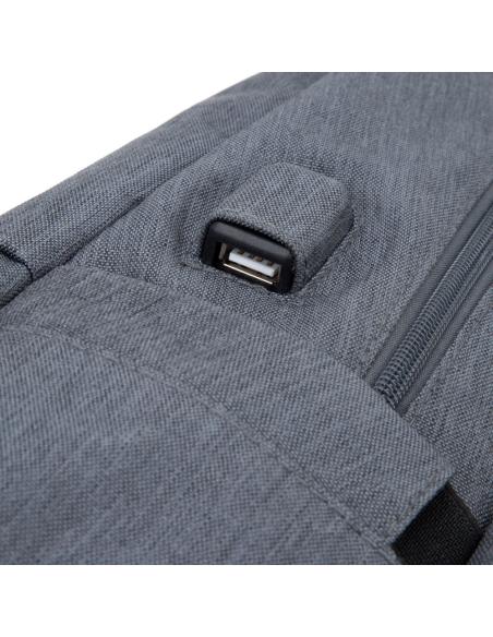 Rivacase Prater 7567 Mochila para Portátil hasta 17.3" Gris Oscuro