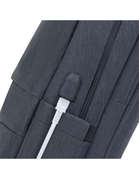 Rivacase Prater 7567 Mochila para Portátil hasta 17.3" Gris Oscuro