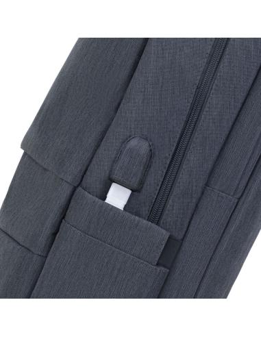 Rivacase Prater 7567 Mochila para Portátil hasta 17.3" Gris Oscuro