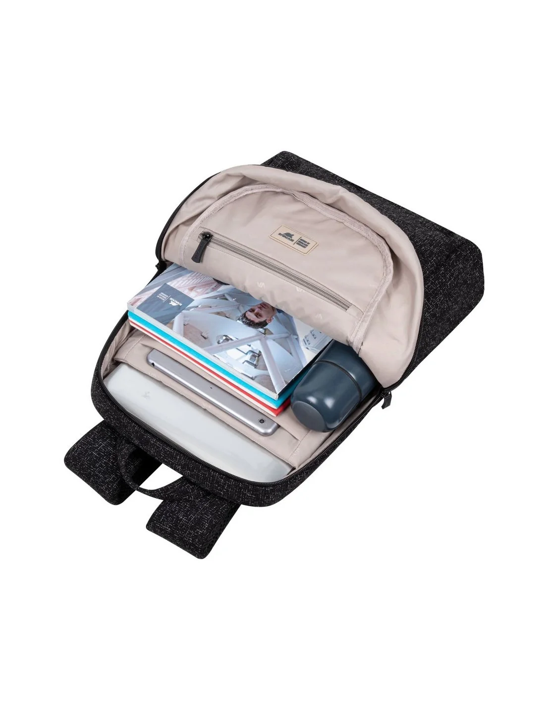 Rivacase Anvik 7923 Mochila para Portátil 13.3" Negro