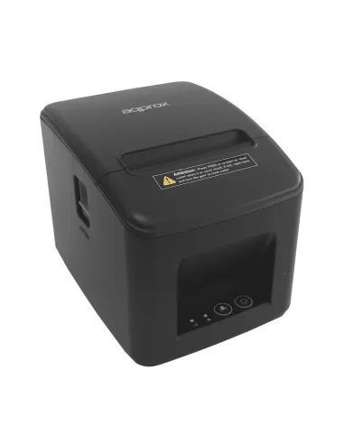 Approx appPOS80AM-USBLAN Impresora de Tickets Térmica USB + Ethernet Negra