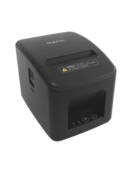 Approx appPOS80AM-USBLAN Impresora de Tickets Térmica USB + Ethernet Negra