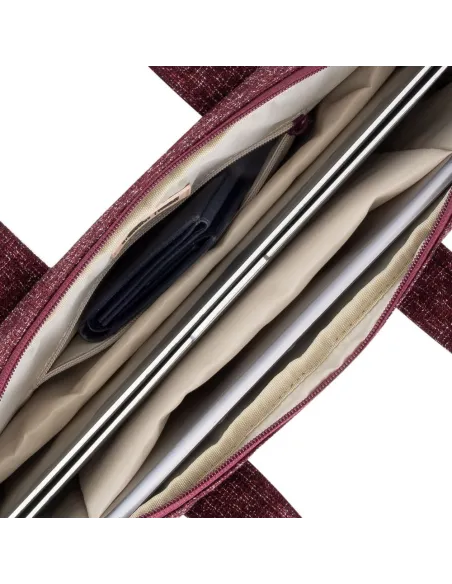 Rivacase 7921 Maletín Burgundy Anvik 14" Rojo