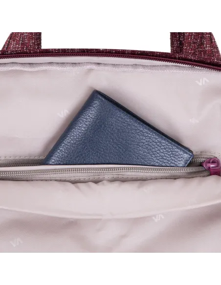 Rivacase 7921 Maletín Burgundy Anvik 14" Rojo