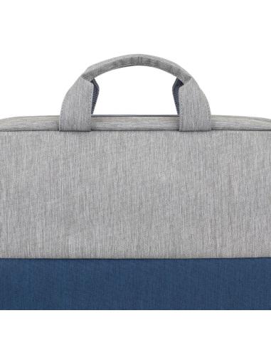 Rivacase 7532 Prater Maletín 15,6" Gris/Azul