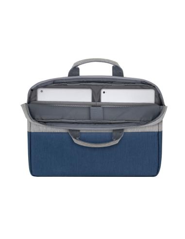 Rivacase 7532 Prater Maletín 15,6" Gris/Azul