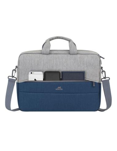 Rivacase 7532 Prater Maletín 15,6" Gris/Azul