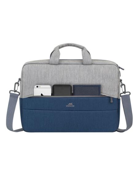 Rivacase 7532 Prater Maletín 15,6" Gris/Azul