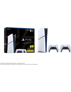 Sony Playstation 5 Slim 1TB Negro/Blanco + 2 Mandos