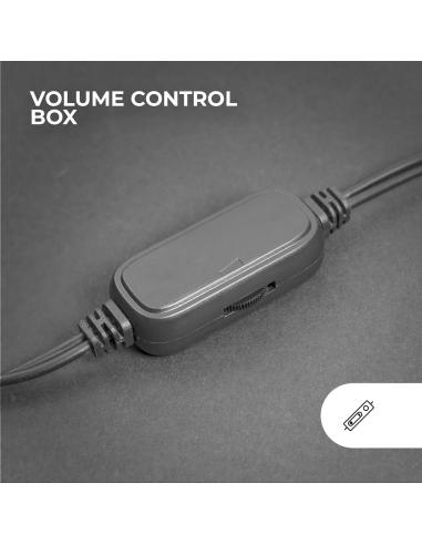 Mars Gaming MS-H Altavoces Compactos RGB 10W Negros