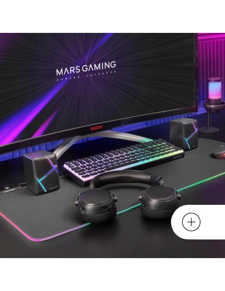 Mars Gaming MS-H Altavoces Compactos RGB 10W Negros