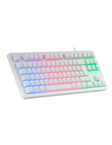 Mars Gaming MK023 TKL H-Mech Teclado Gaming FRGB Blanco