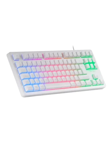 Mars Gaming MK023 TKL H-Mech Teclado Gaming FRGB Blanco