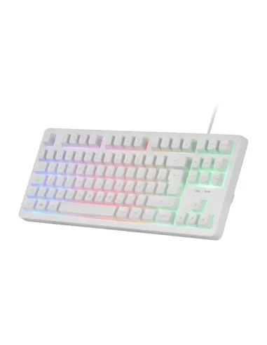 Mars Gaming MK023 TKL H-Mech Teclado Gaming FRGB Blanco
