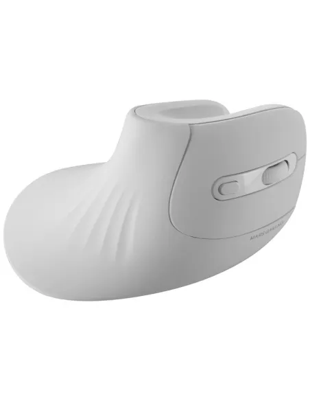 Mars Gaming MMW-ERGOPROW Ratón Inalámbrico Vertical 3200 DPI Receptor Inalámbrico 2.4GHz Blanco