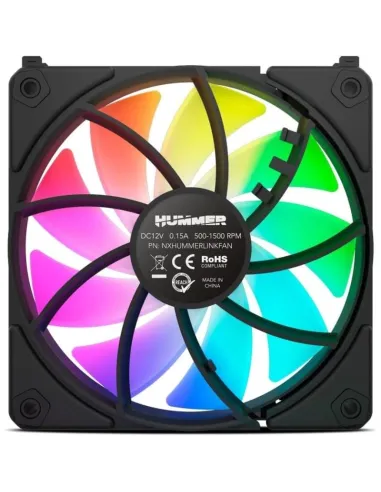 Nox Hummer Easy Link ARGB 120mm Negro