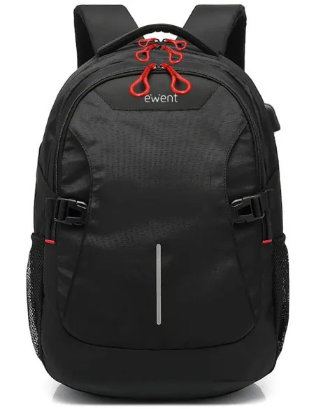 Ewent Mochila Negra para Portátil hasta 15.6"
