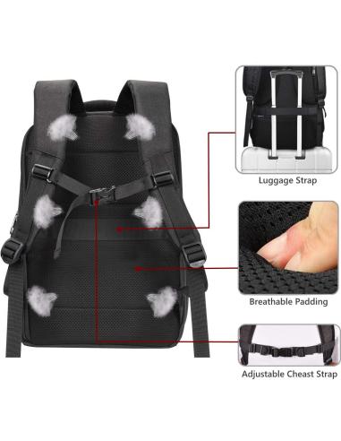 Ewent Mochila Negra para Portátil hasta 15.6"