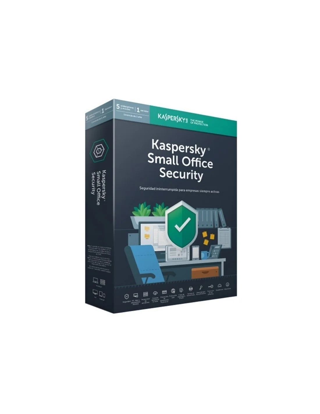 Kaspersky Small Office Security v7 5 Dispositivos 1 Año