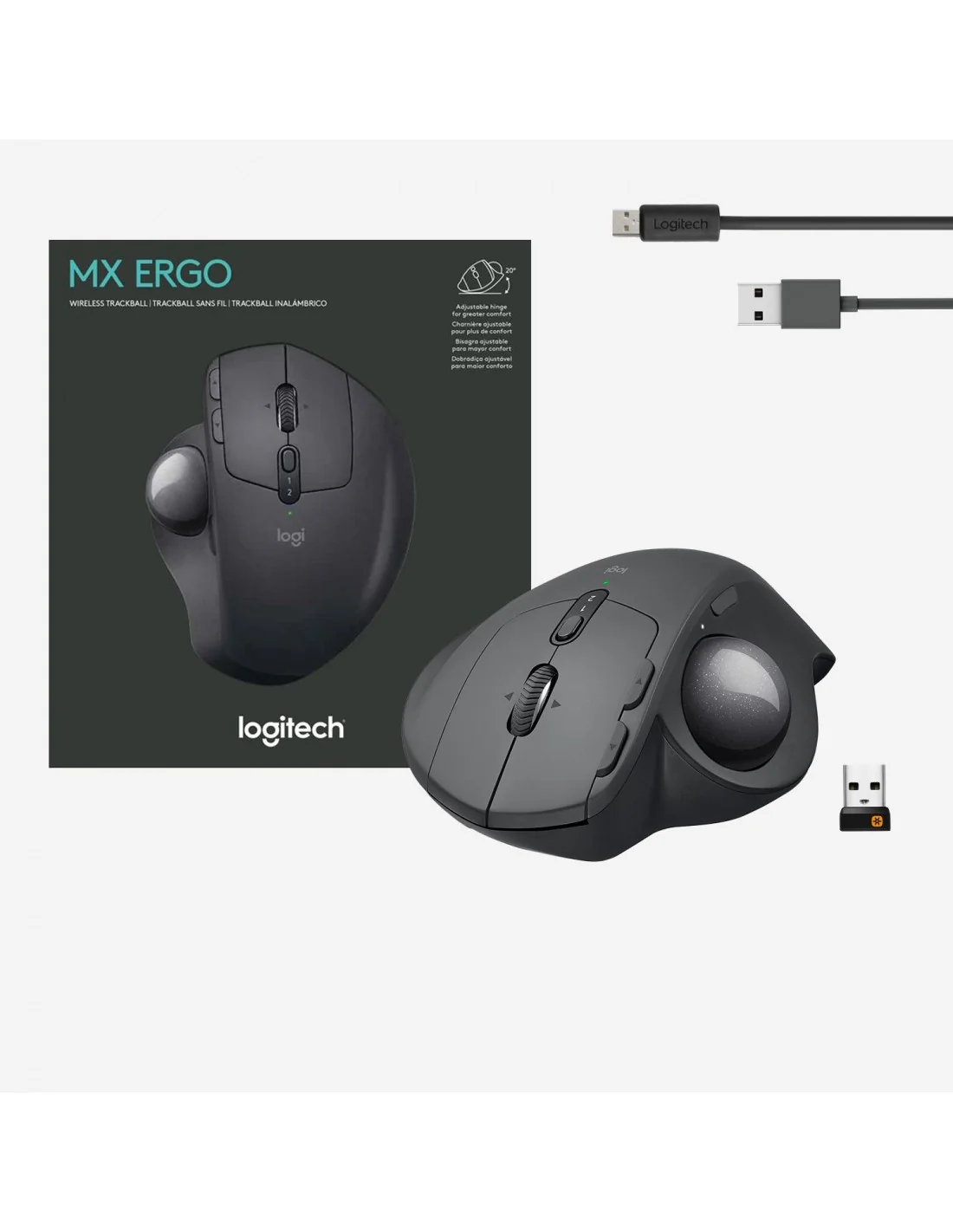 Logitech MX Ergo TrackBall Inalámbrico