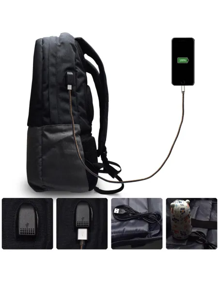 Ewent EW2529 Mochila para Portátil hasta 17.3" Negro