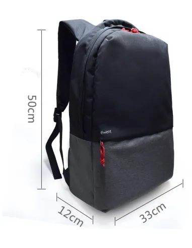 Ewent EW2529 Mochila para Portátil hasta 17.3" Negro