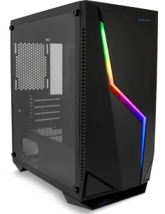 Deep Gaming M235 RGB Micro Tower Cristal Templado USB 3.0 Negra + Energy-G 850W 80 Plus Gold Modular