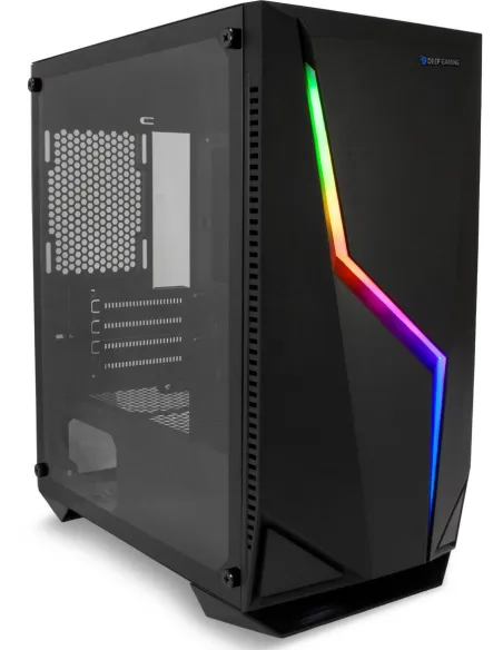 Deep Gaming M235 RGB Micro Tower Cristal Templado USB 3.0 Negra + Energy-G 850W 80 Plus Gold Modular