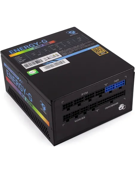 Deep Gaming M235 RGB Micro Tower Cristal Templado USB 3.0 Negra + Energy-G 850W 80 Plus Gold Modular