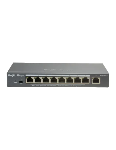 Ruijie RG-ES209GC-P Switch Gestionado 9 Puertos Ethernet