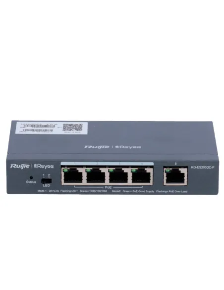 Ruijie RG-ES205GC-P Switch Gestionado 5 Puertos Ethernet