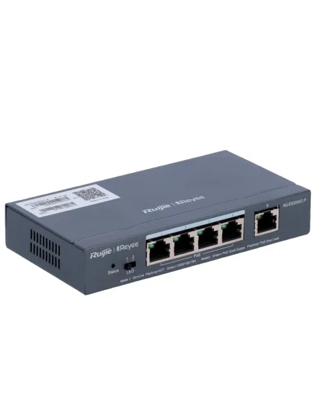Ruijie RG-ES205GC-P Switch Gestionado 5 Puertos Ethernet